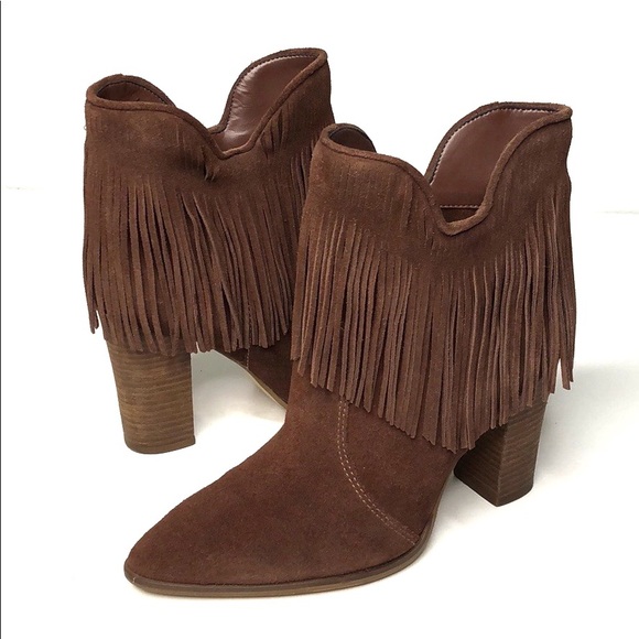 ANTONIO MELANI Shoes - Antonio Melani Felixx Fringed Boot EUC sz 9.5